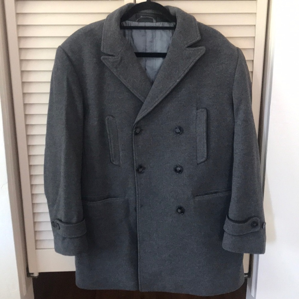 ‼️MUST GO‼️Men’s gray pea coat